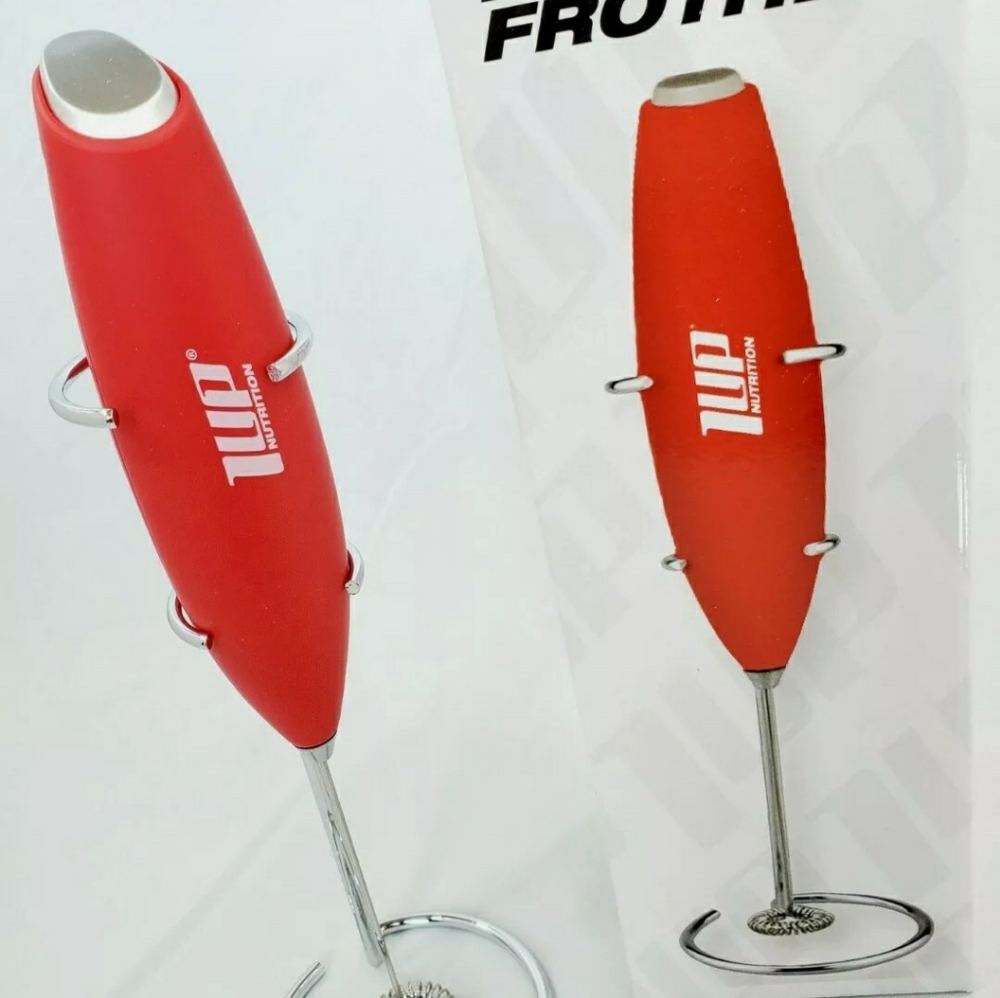 NEW!! 1UP NUTRITION Power Frother Hand Mixer Whisk